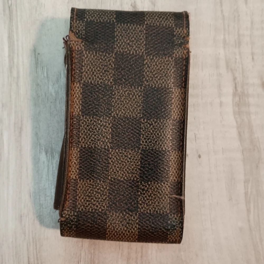 LOUIS VUITTON Wallet  Cigarette Damier Ebene Men's